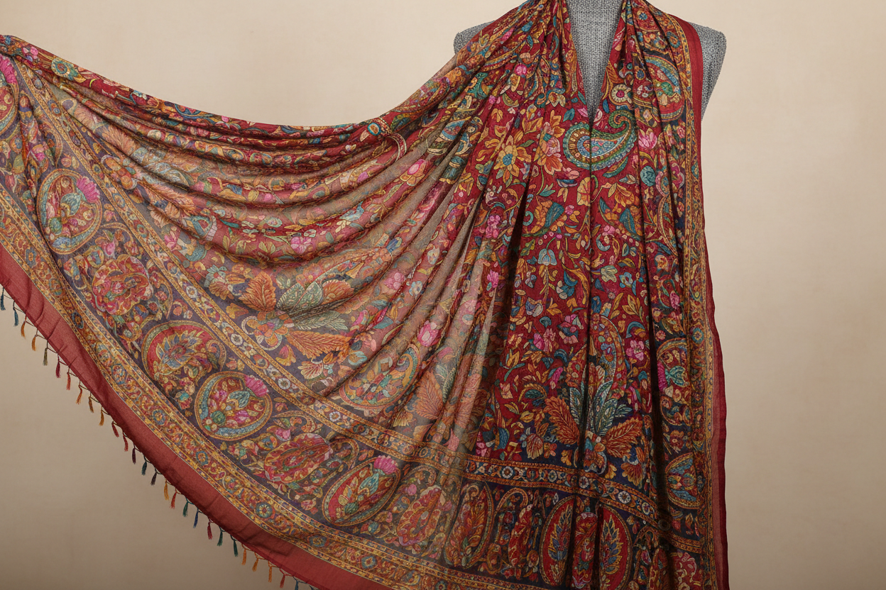 digital printed dupatta